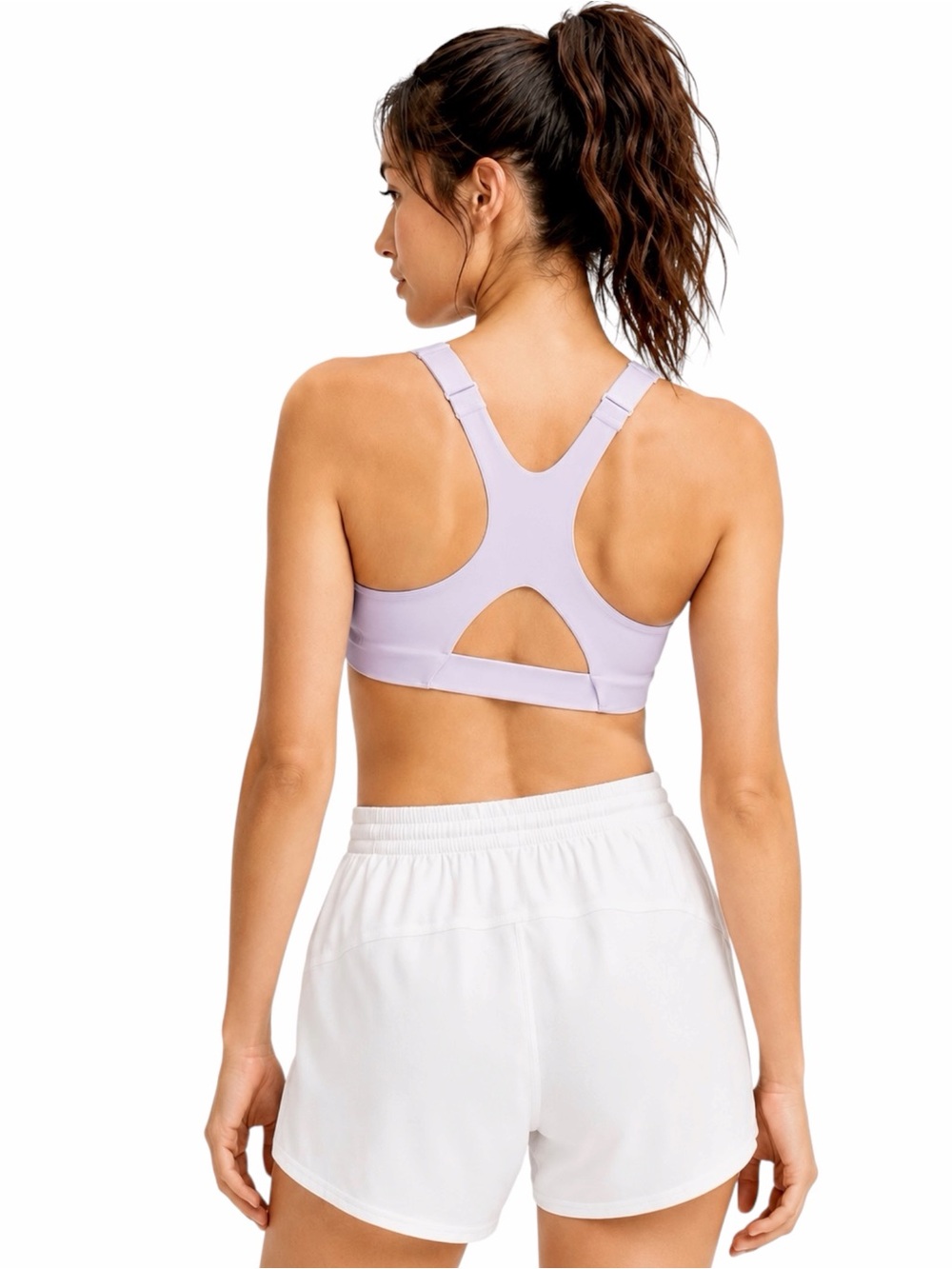 Lululemon – Ultralu Square-Neck Workout Bra Medium Support B/C Lavender– Sz. 34D